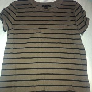 short sleeve striped t shirt